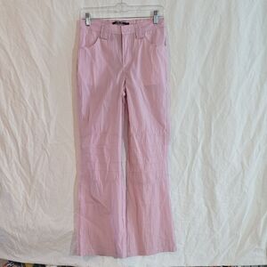 Silence + Noise Pink Flared Pants